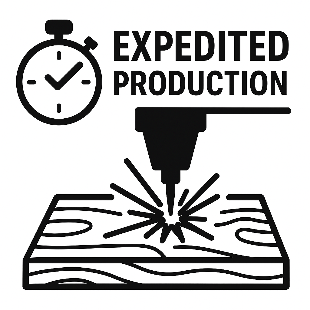 Expedited Production Time - Altered Timber