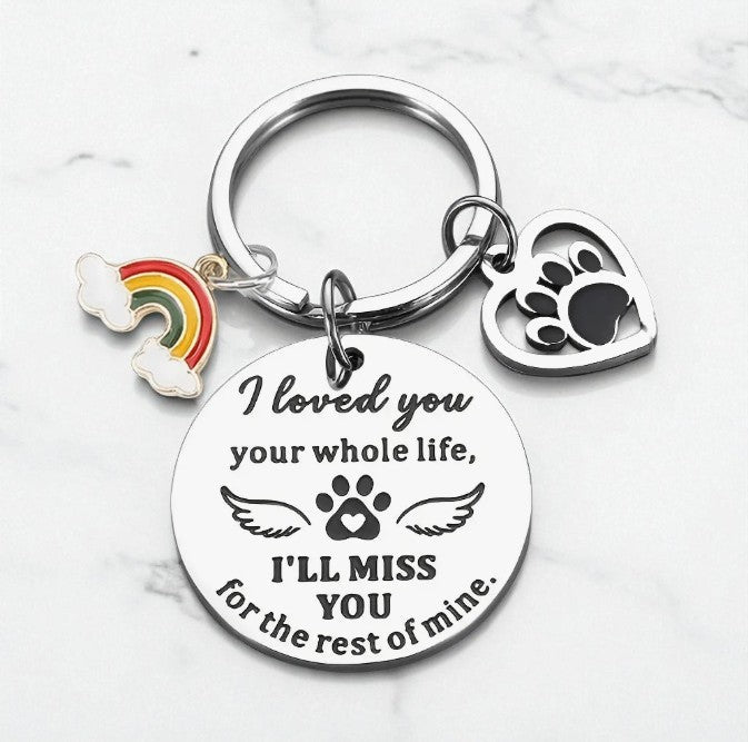 Memorial Keychain Heart - Altered Timber