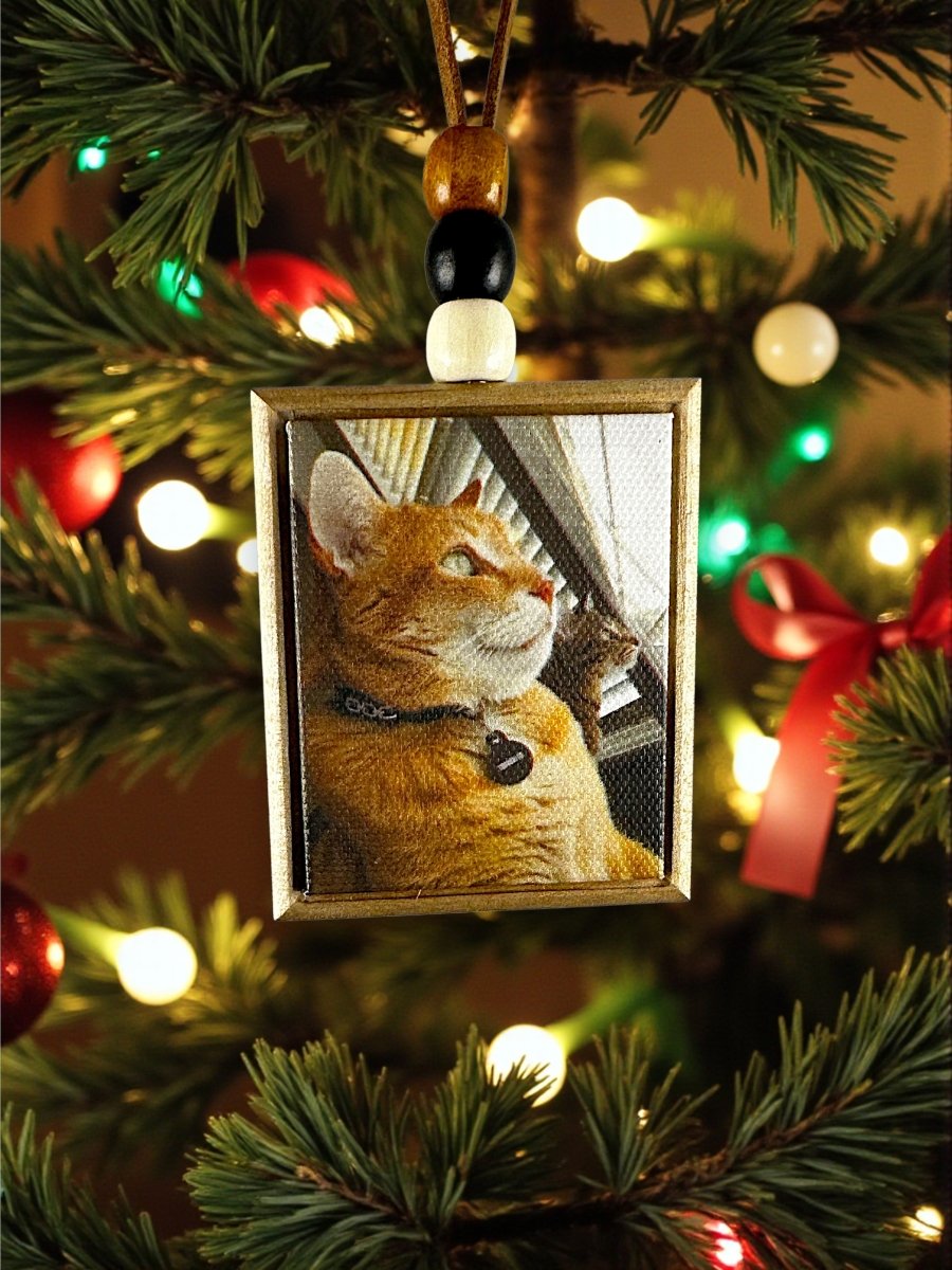 Mini Pet Portrait Memorial - Altered Timber