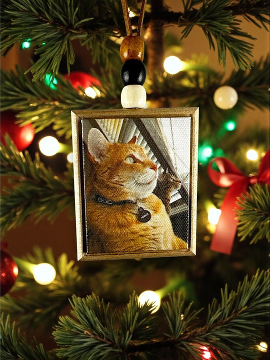 Mini Pet Portrait Memorial - Altered Timber